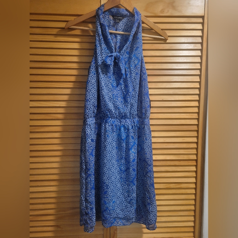 Blue Print Banana Republic Dress